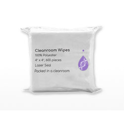 LabClean Wipe Polyester 4"x4"- 100% Polyester Cleanroom Wipe
